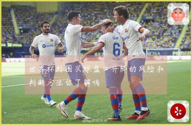 世界杯外围买球盘口升降的风险和判断方法你了解吗